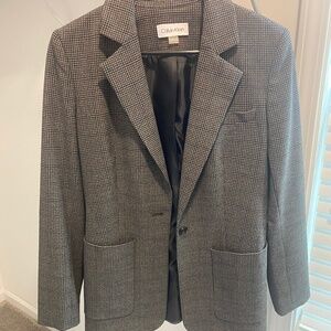CALVIN KLEIN brown sport coat
